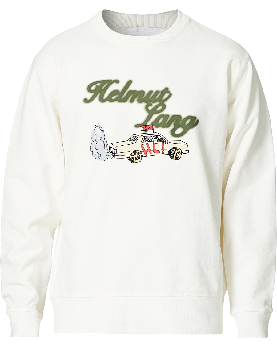 Homme | Pulls Et Tricots | Helmut Lang | Taxi Crew Neck Ecru