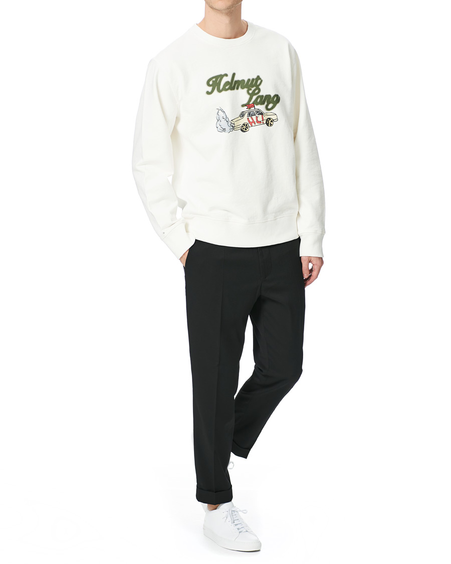 Homme | Pulls Et Tricots | Helmut Lang | Taxi Crew Neck Ecru