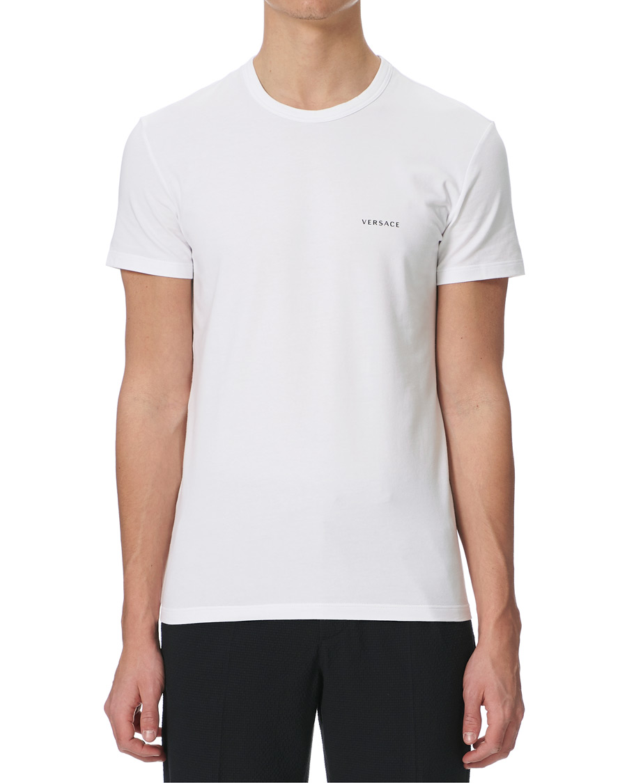 Homme | T-shirts | Versace | Logo Tee White