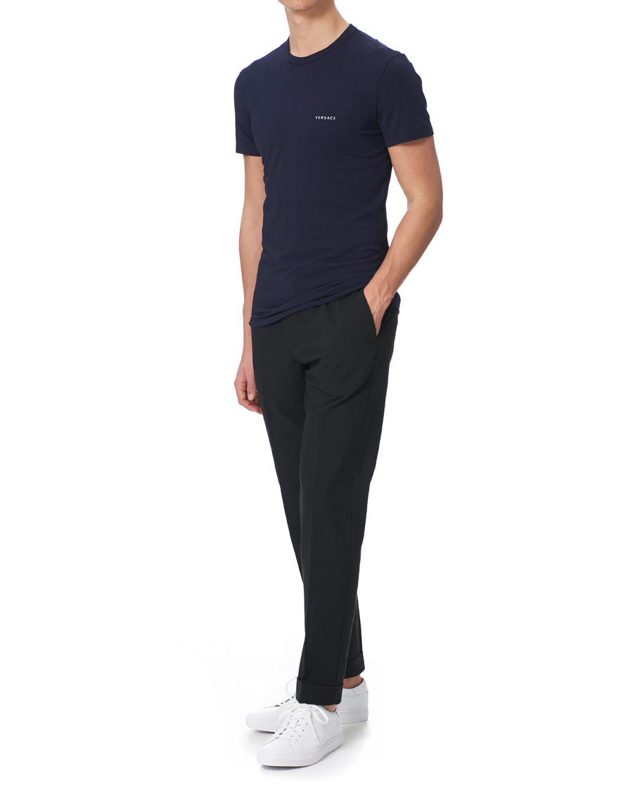 Homme | T-shirts | Versace | Logo Tee Navy