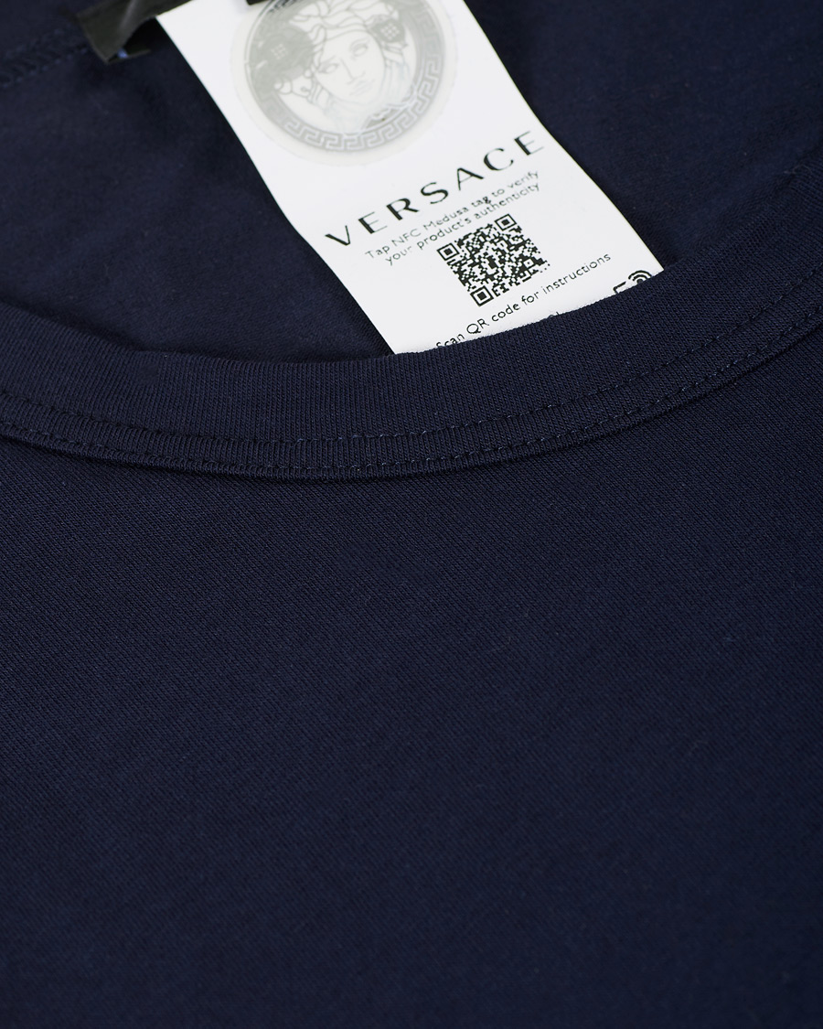 Homme | T-shirts | Versace | Logo Tee Navy