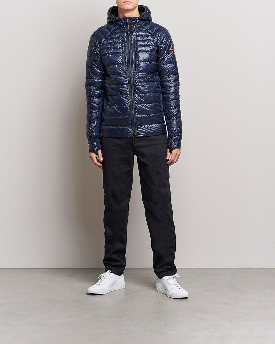 Homme | Manteaux Et Vestes | Canada Goose | Hybridge Lite Hoody Q Atlantic Navy