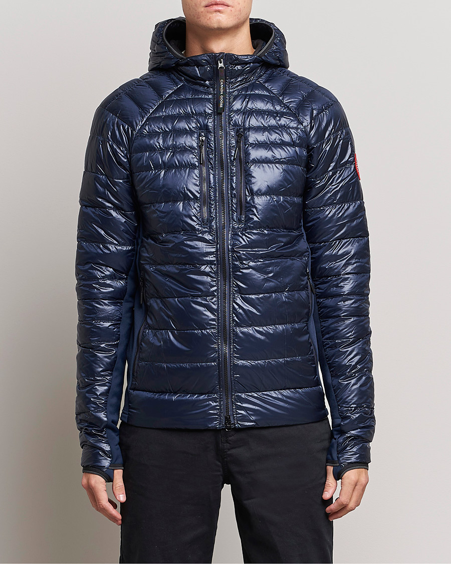 Homme | Manteaux Et Vestes | Canada Goose | Hybridge Lite Hoody Q Atlantic Navy