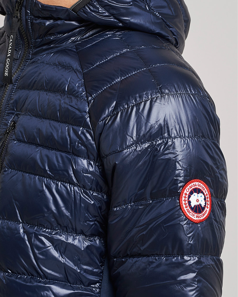 Homme | Manteaux Et Vestes | Canada Goose | Hybridge Lite Hoody Q Atlantic Navy