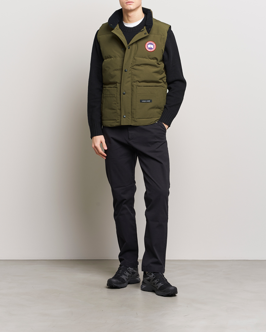 Homme | Gilets | Canada Goose | Freestyle Crew Vest Military