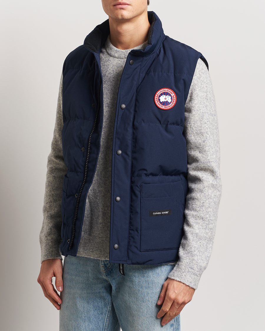 Homme | Gilets | Canada Goose | Freestyle Vest Atlantic Navy