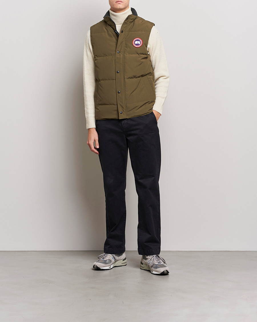 Homme | Manteaux Et Vestes | Canada Goose | Garson Vest Military Green