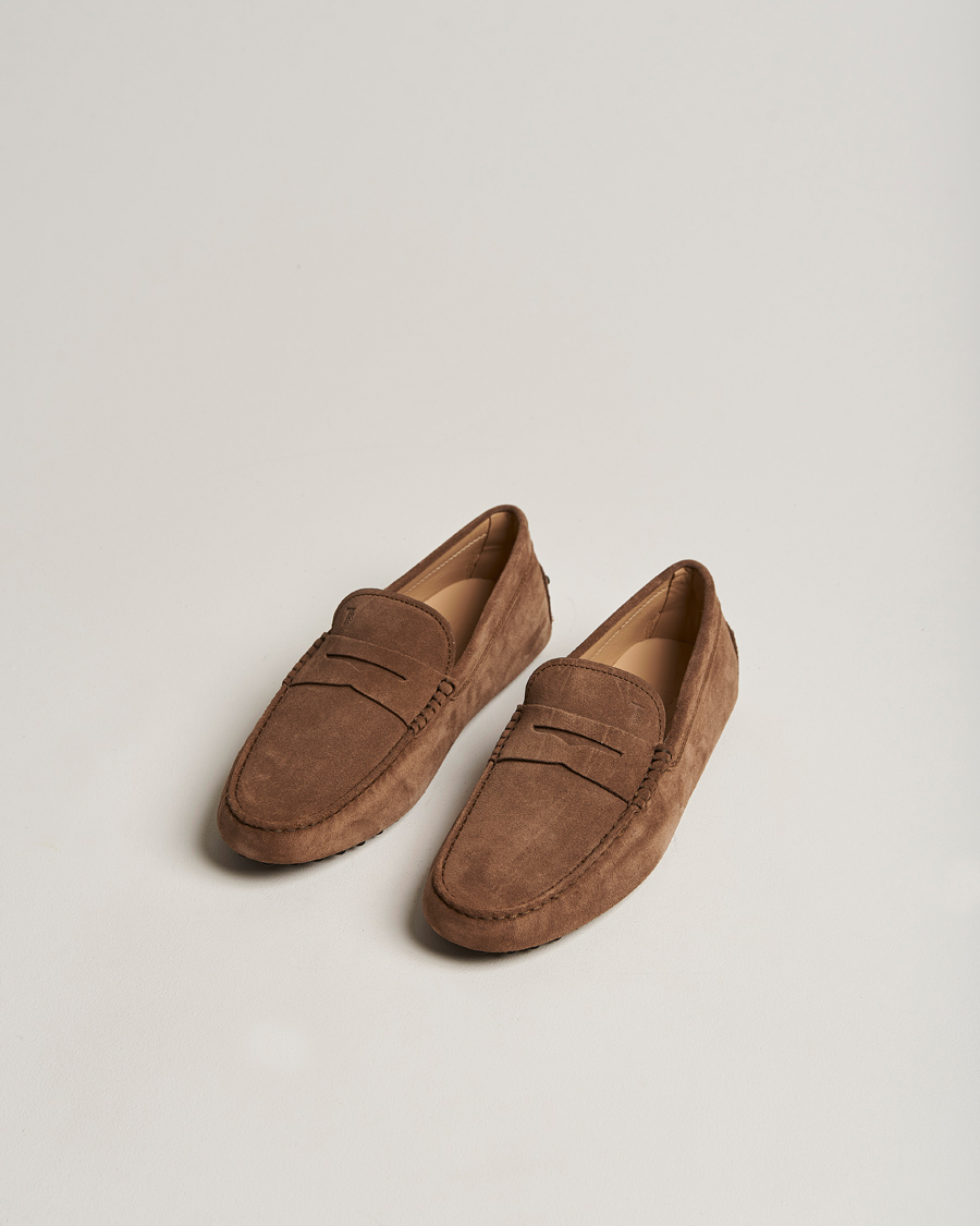 Homme | Tod's | Tod's | Gommino Carshoe Brown Suede