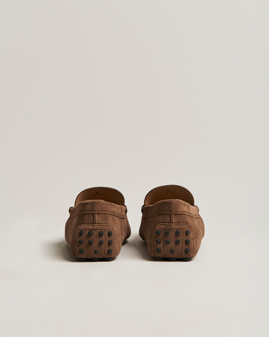 Homme | Tod's Gommino Carshoe Brown Suede | Tod's | Gommino Carshoe Brown Suede