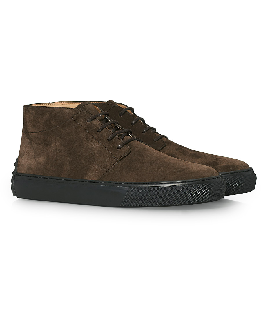 Homme | Tod's Casetta Chukka Boots Dark Brown Suede | Tod's | Casetta Chukka Boots Dark Brown Suede