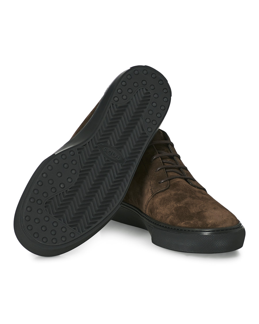 Homme | Tod's Casetta Chukka Boots Dark Brown Suede | Tod's | Casetta Chukka Boots Dark Brown Suede