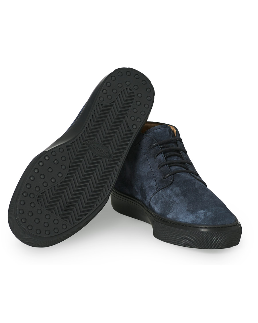 Homme | Tod's Casetta Chukka Boots Navy Suede | Tod's | Casetta Chukka Boots Navy Suede