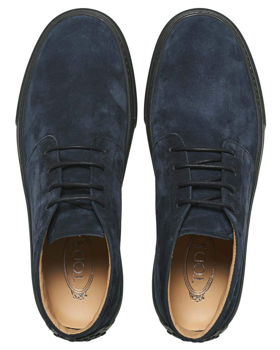 Homme | Tod's Casetta Chukka Boots Navy Suede | Tod's | Casetta Chukka Boots Navy Suede