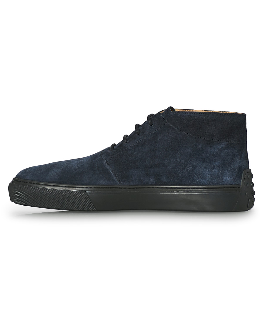 Homme | Tod's Casetta Chukka Boots Navy Suede | Tod's | Casetta Chukka Boots Navy Suede