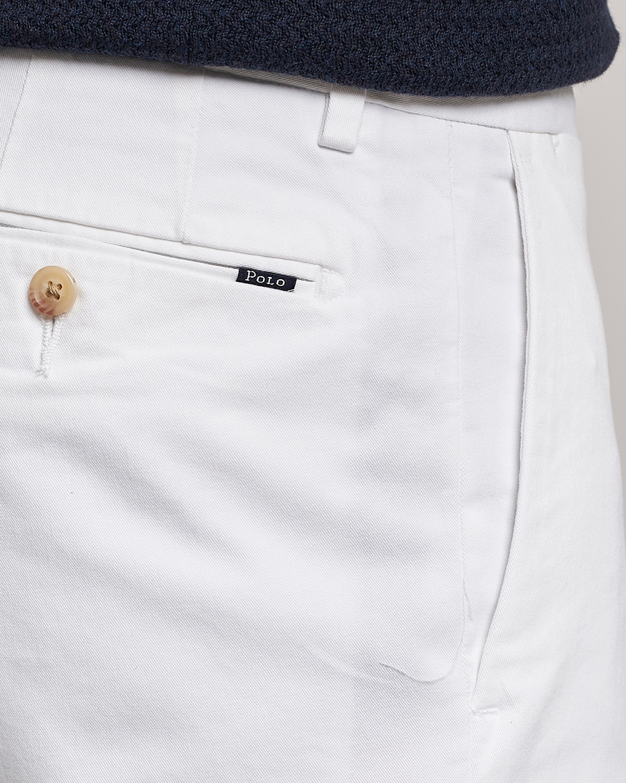 Homme | Shorts | Polo Ralph Lauren | Tailored Slim Fit Shorts White