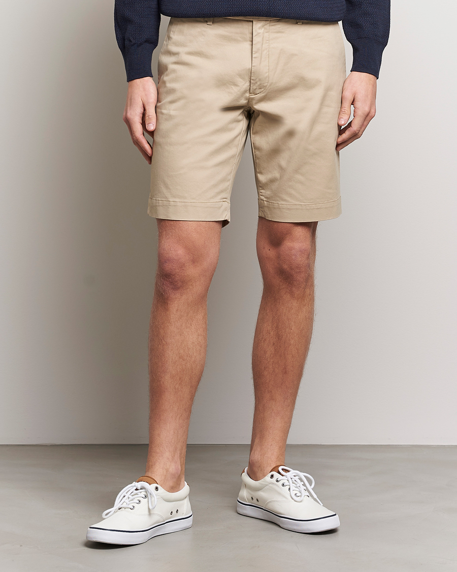 Homme |  | Polo Ralph Lauren | Tailored Slim Fit Shorts Khaki