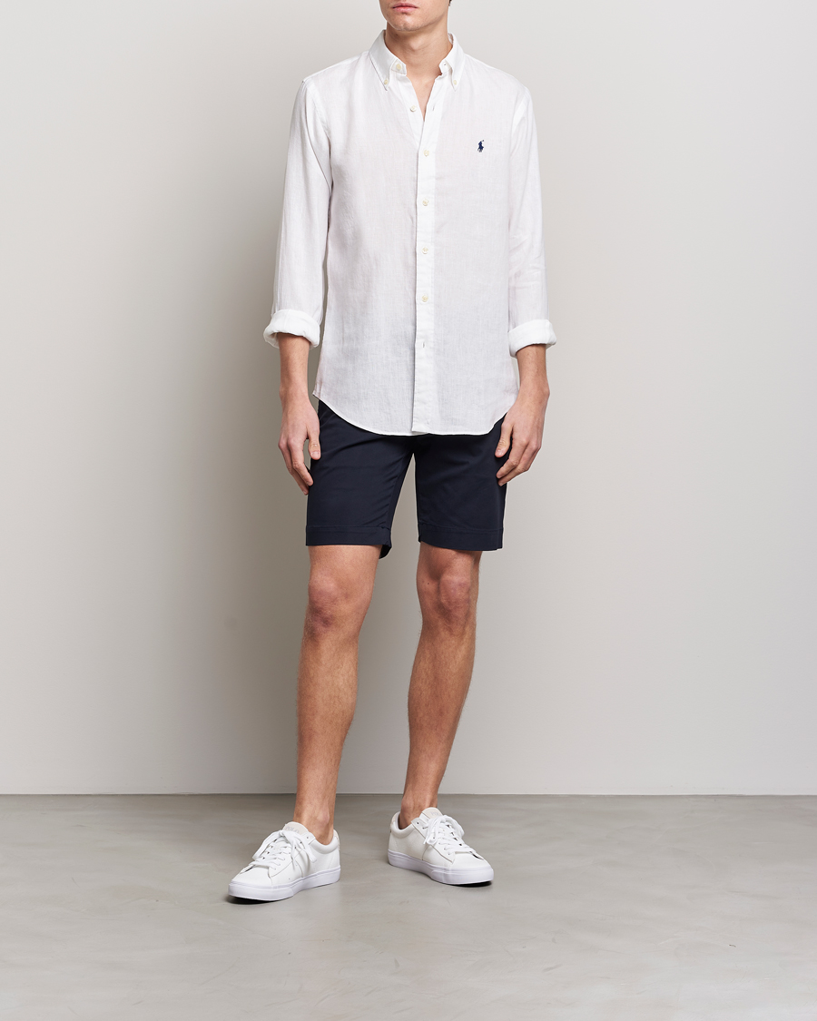 Homme | Shorts | Polo Ralph Lauren | Tailored Slim Fit Shorts Aviator Navy