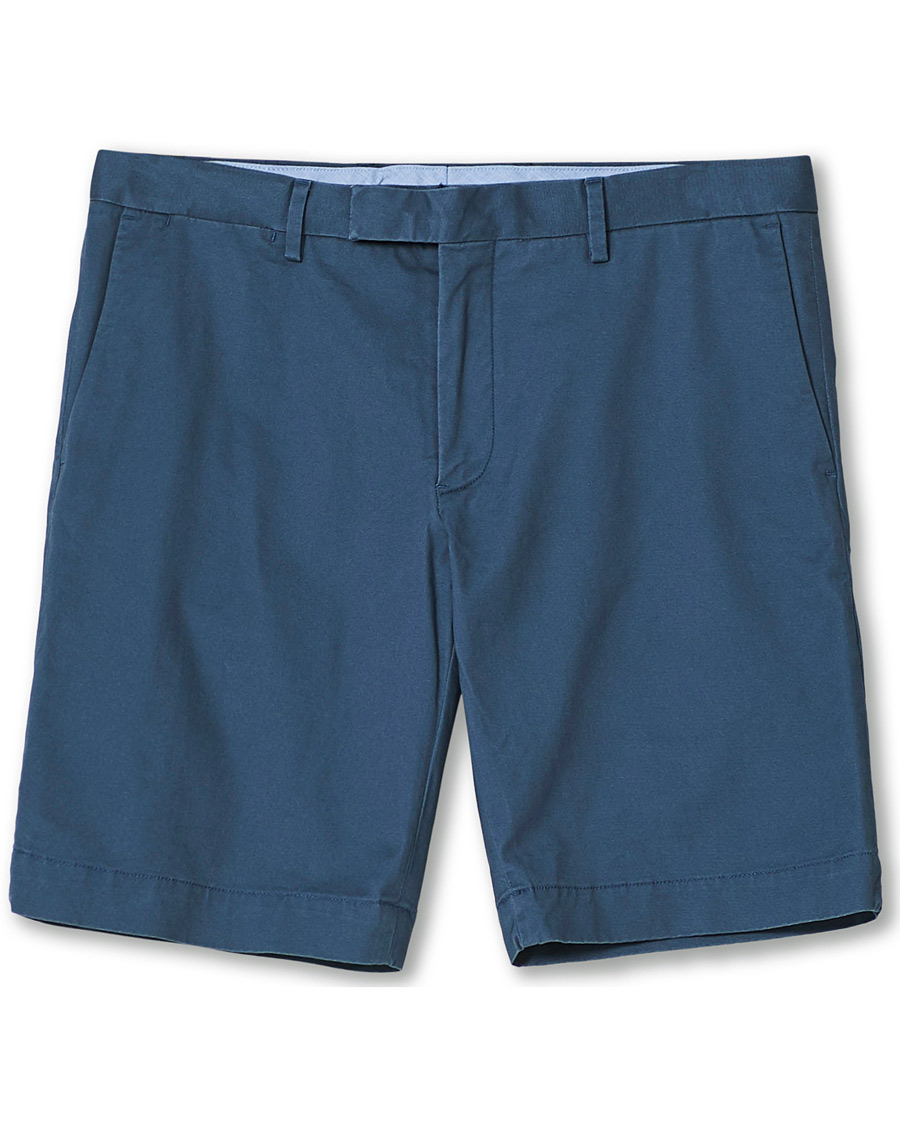 Homme | Shorts | Polo Ralph Lauren | Tailored Slim Fit Shorts Blue Corsair