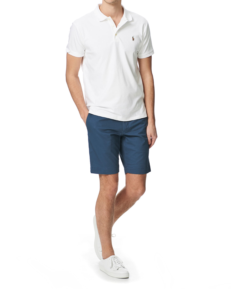 Homme | Shorts | Polo Ralph Lauren | Tailored Slim Fit Shorts Blue Corsair
