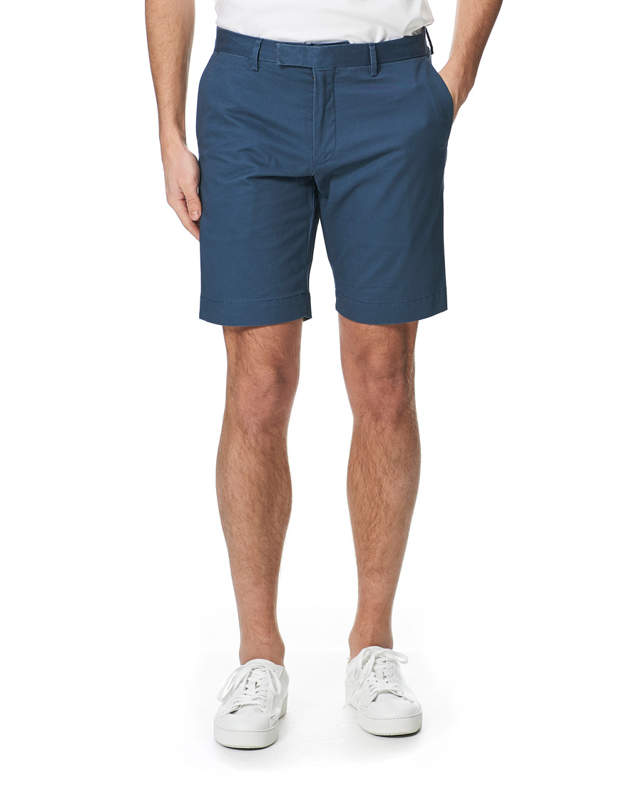 Homme | Shorts | Polo Ralph Lauren | Tailored Slim Fit Shorts Blue Corsair