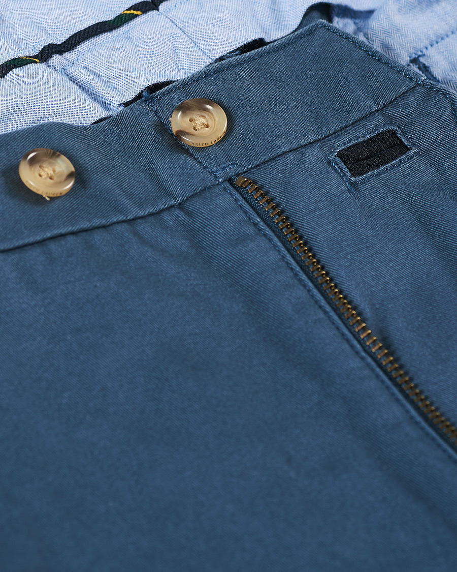 Homme | Shorts | Polo Ralph Lauren | Tailored Slim Fit Shorts Blue Corsair