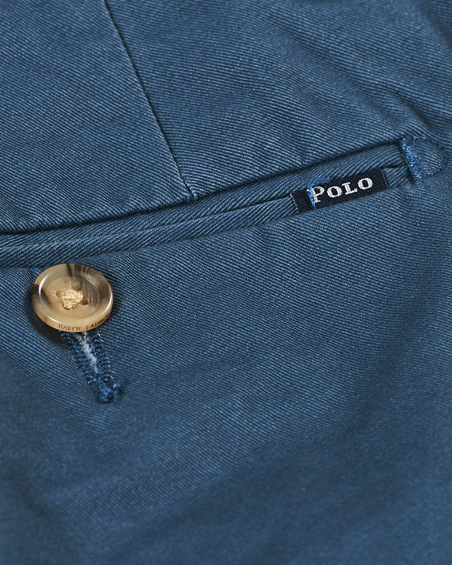 Homme | Shorts | Polo Ralph Lauren | Tailored Slim Fit Shorts Blue Corsair