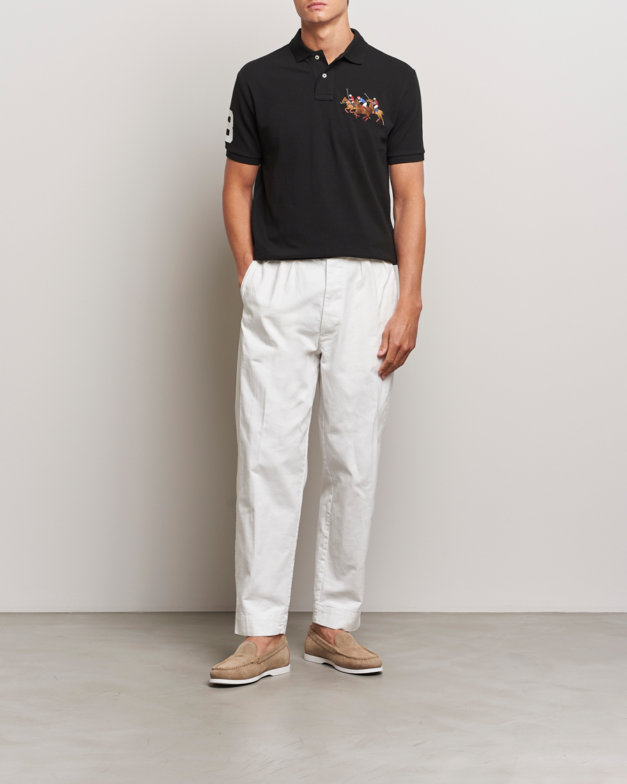Homme | Polos | Polo Ralph Lauren | Custom Slim Fit Match Club Polo Black