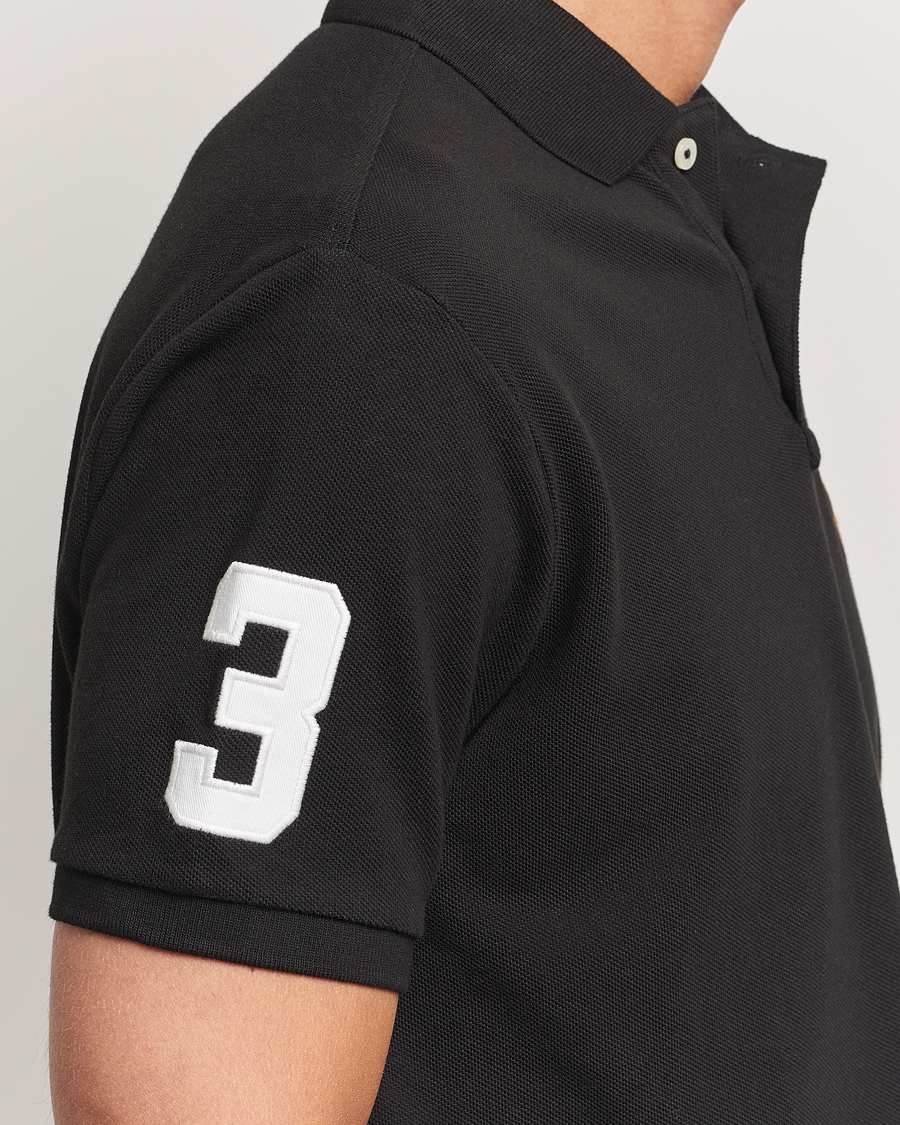 Homme | Polos | Polo Ralph Lauren | Custom Slim Fit Match Club Polo Black