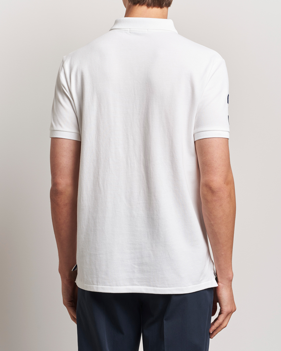 Homme | Polos | Polo Ralph Lauren | Custom Slim Fit Match Club Polo White