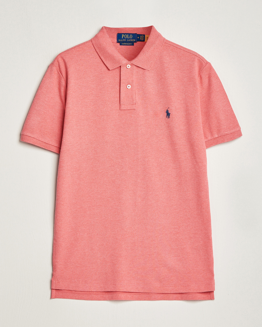Homme | Polos | Polo Ralph Lauren | Custom Slim Fit Polo Highland Rose Heather