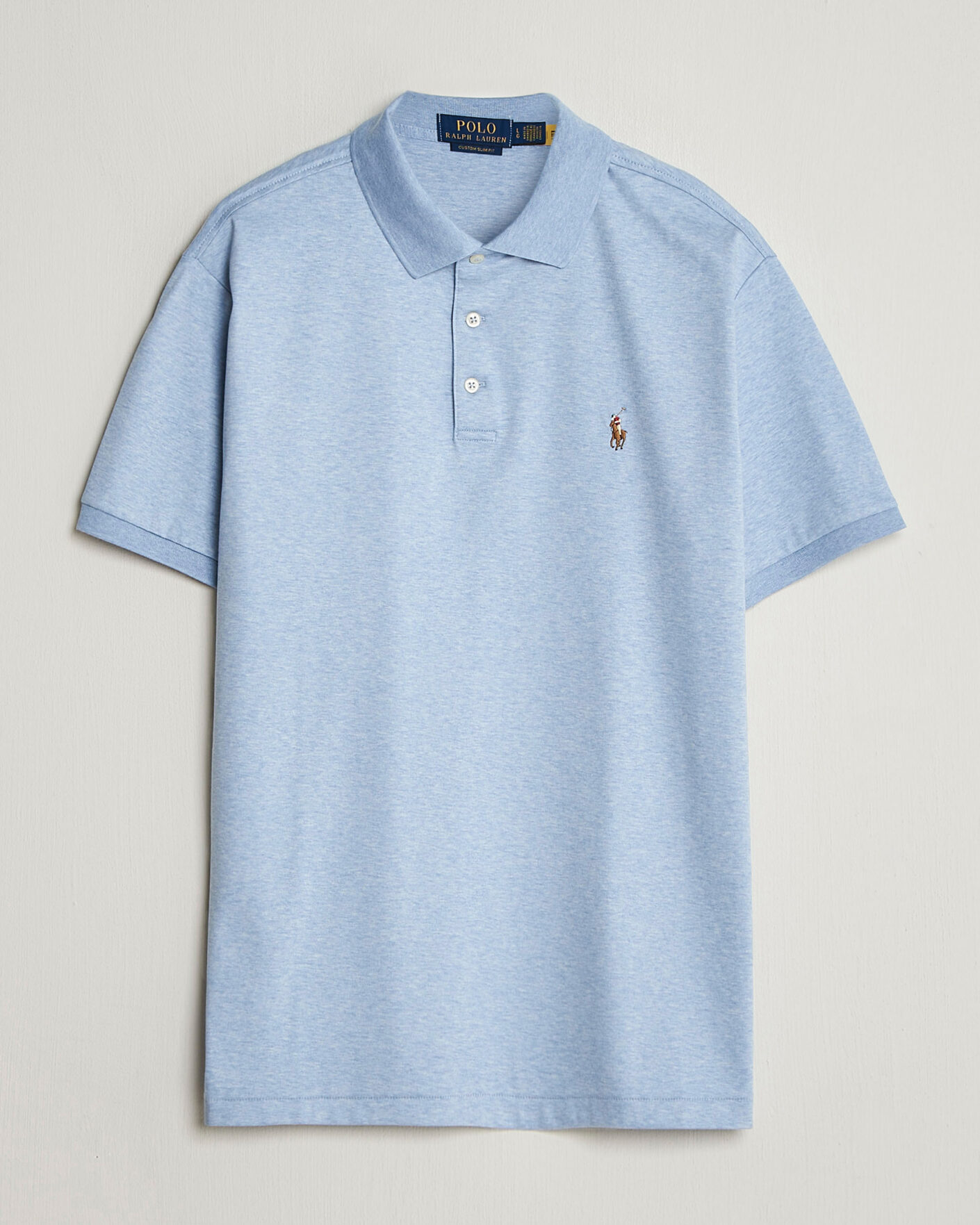 Homme | Polos | Polo Ralph Lauren | Luxury Pima Cotton Polo Jamaica Heather