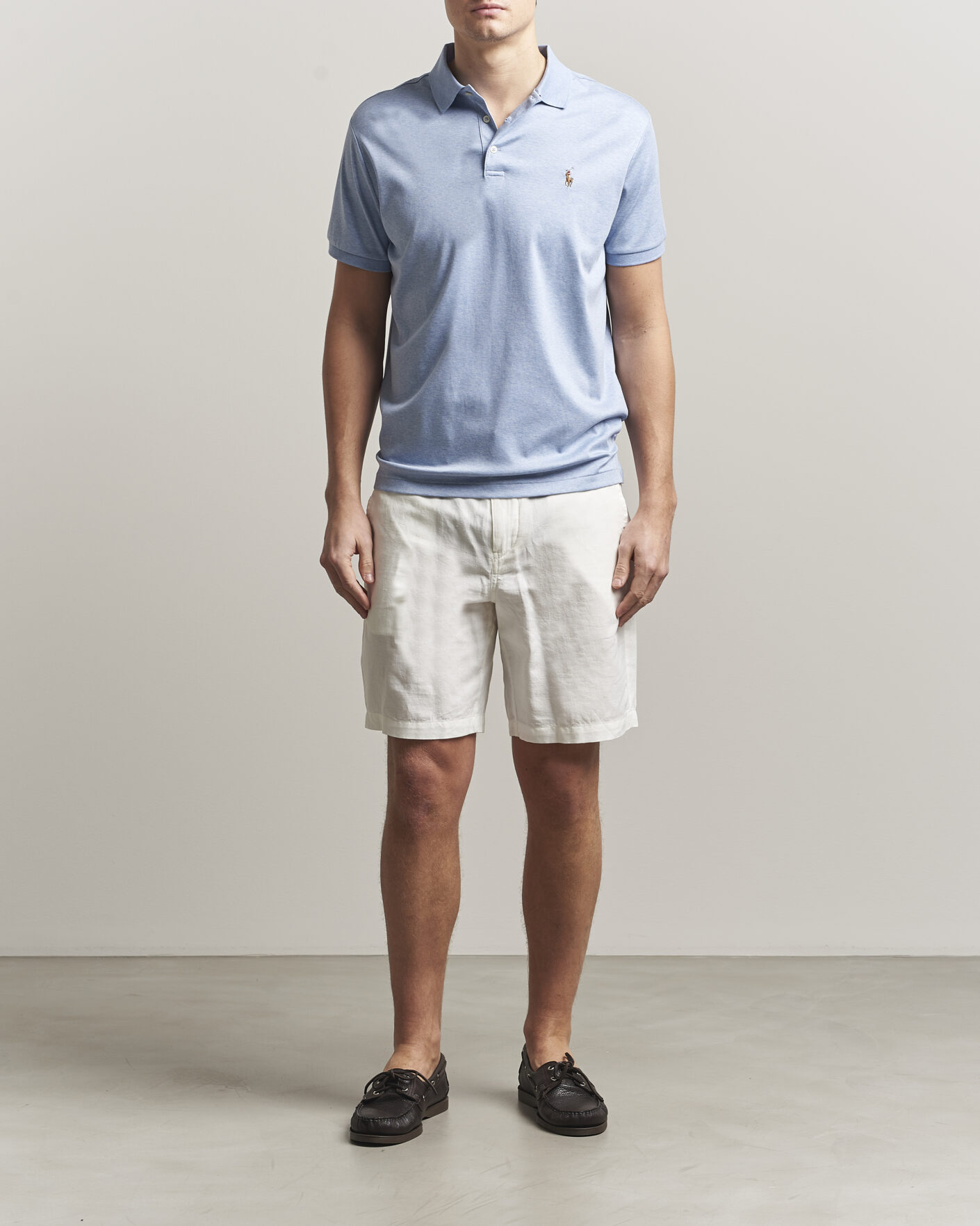 Homme | Polos | Polo Ralph Lauren | Luxury Pima Cotton Polo Jamaica Heather