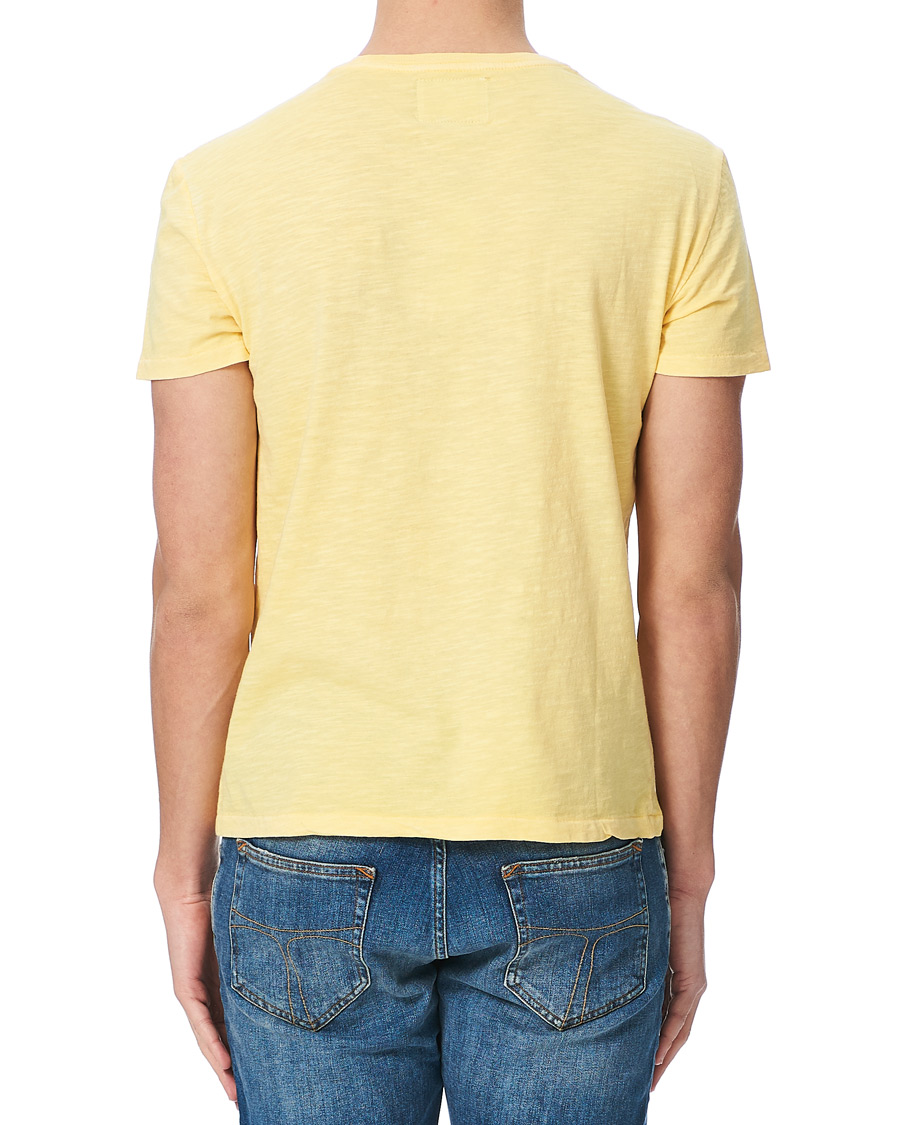 Homme | T-shirts | Polo Ralph Lauren | Washed Crew Neck Pocket Tee Empire Yellow