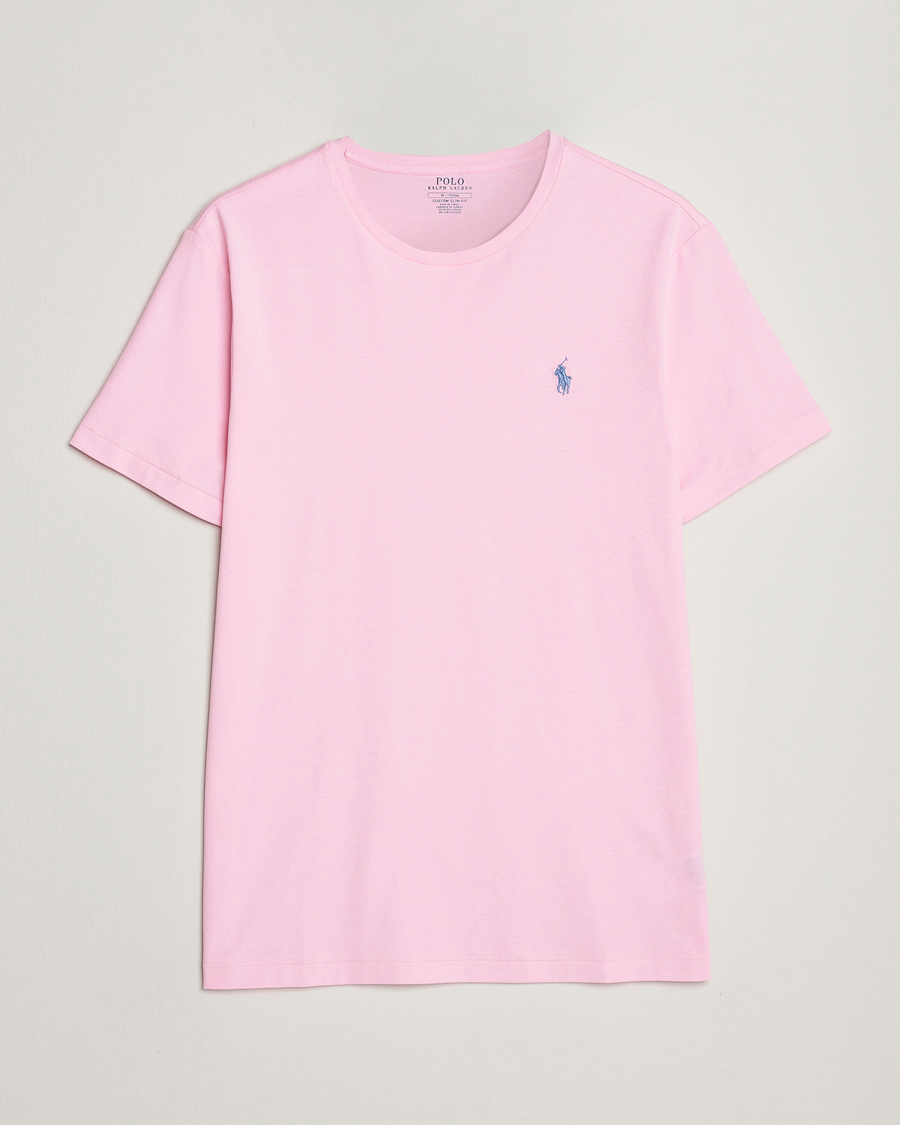 Homme | T-shirts | Polo Ralph Lauren | Crew Neck T-Shirt Carmel Pink