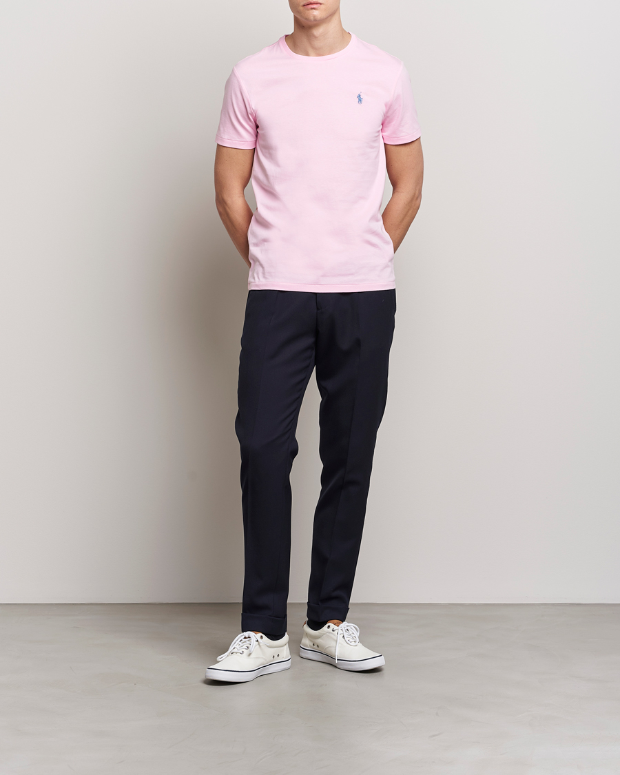 Homme | T-shirts | Polo Ralph Lauren | Crew Neck T-Shirt Carmel Pink