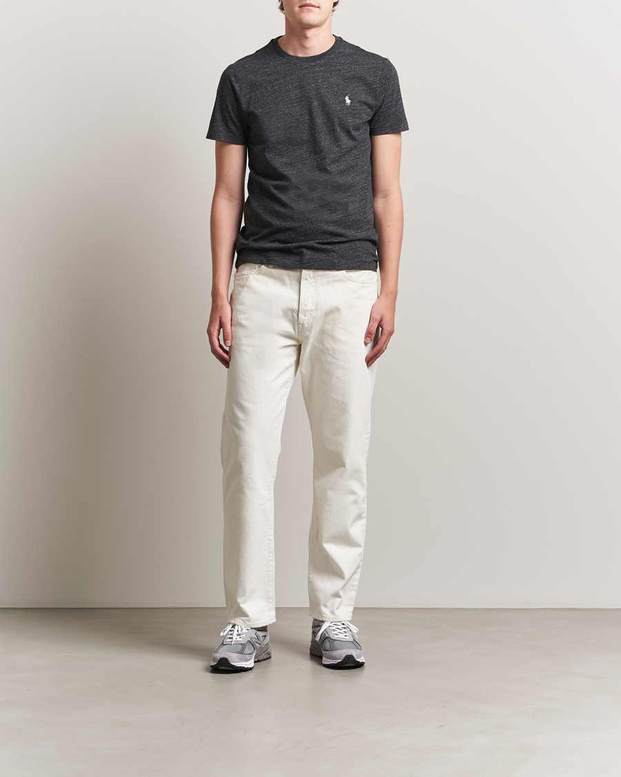 Homme | T-shirts | Polo Ralph Lauren | Crew Neck T-Shirt Black Marl Heather