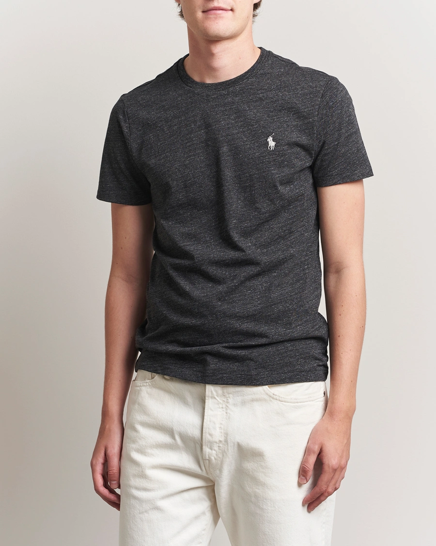 Homme | T-shirts | Polo Ralph Lauren | Crew Neck T-Shirt Black Marl Heather