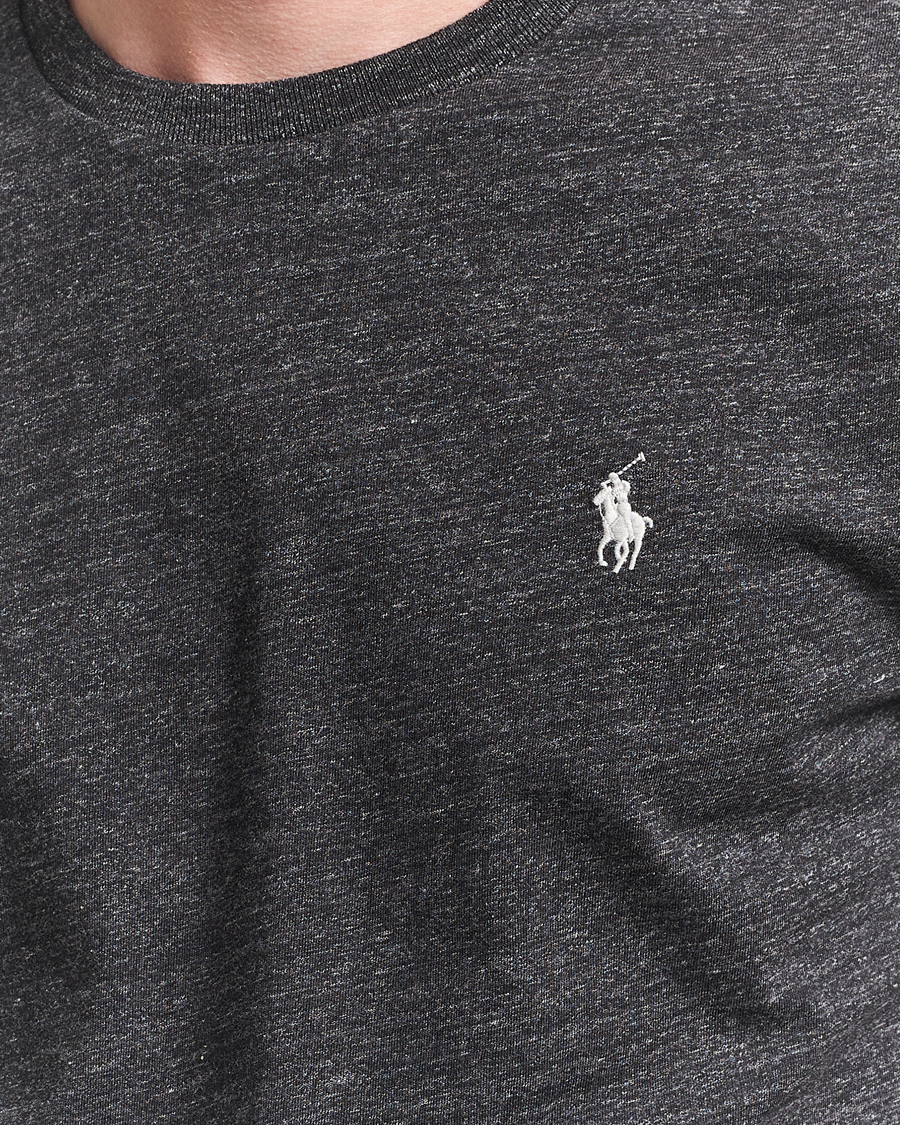 Homme | T-shirts | Polo Ralph Lauren | Crew Neck T-Shirt Black Marl Heather