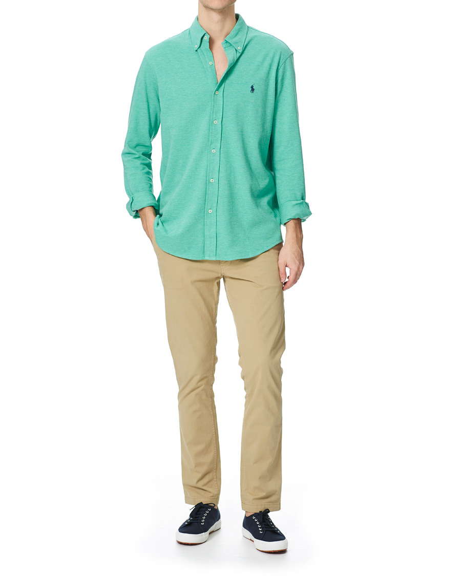 Homme | Chemises | Polo Ralph Lauren | Featherweight Mesh Shirt Resort Green