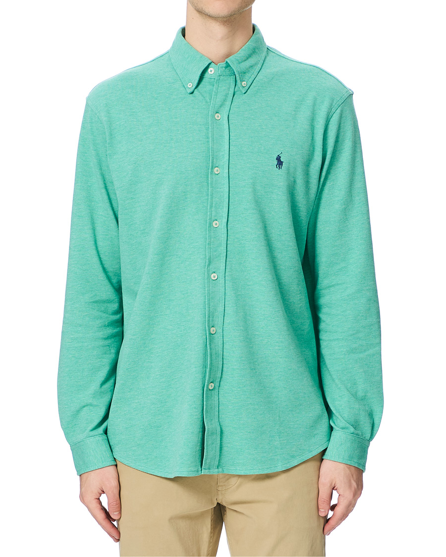 Homme | Chemises | Polo Ralph Lauren | Featherweight Mesh Shirt Resort Green