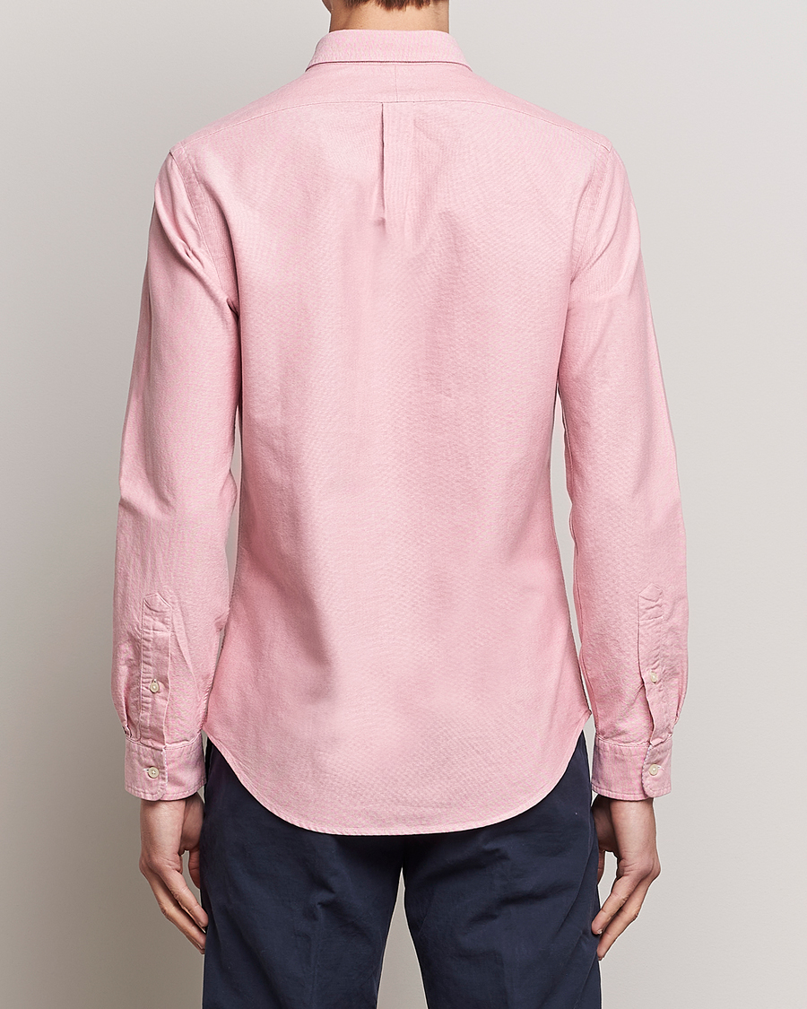 Homme | Chemises | Polo Ralph Lauren | Slim Fit Oxford Button Down Shirt Sunrise Red