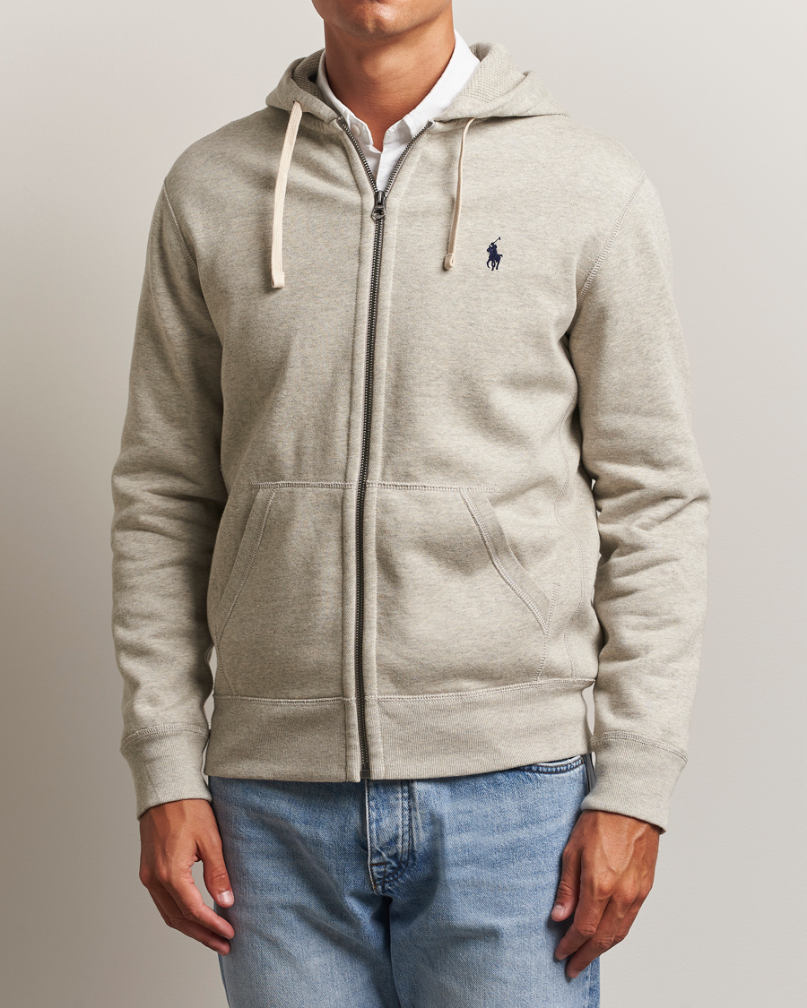 Homme | Pulls Et Tricots | Polo Ralph Lauren | Athletic Fleece Full-Zip Hoodie Light Sport Heather
