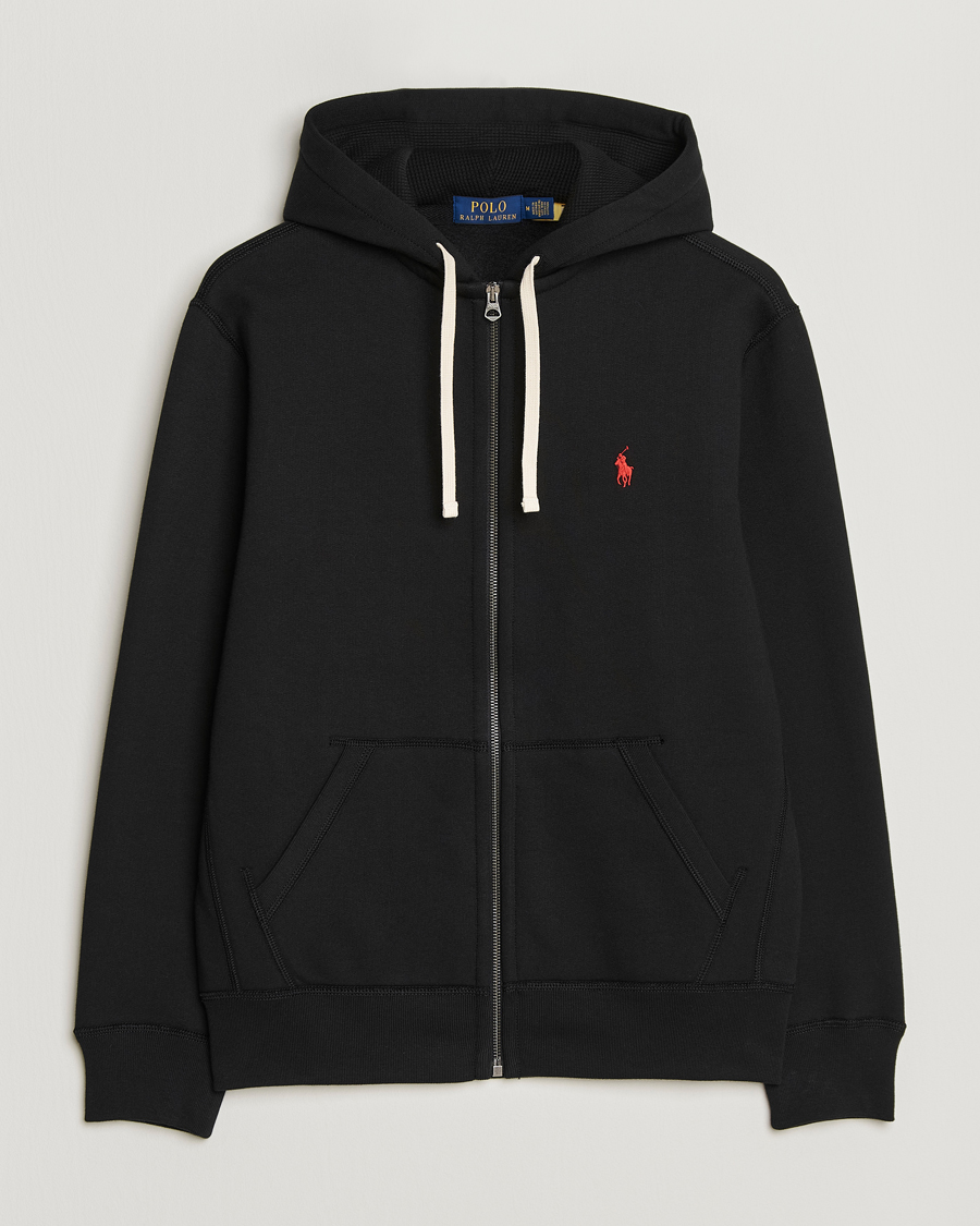 Homme | Pulls Et Tricots | Polo Ralph Lauren | Athletic Fleece Full-Zip Hoodie Polo Black