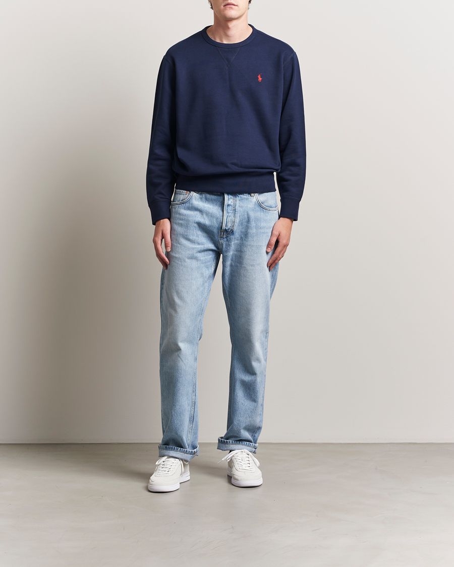 Homme | Pulls Et Tricots | Polo Ralph Lauren | Crew Neck Sweatshirt Cruise Navy