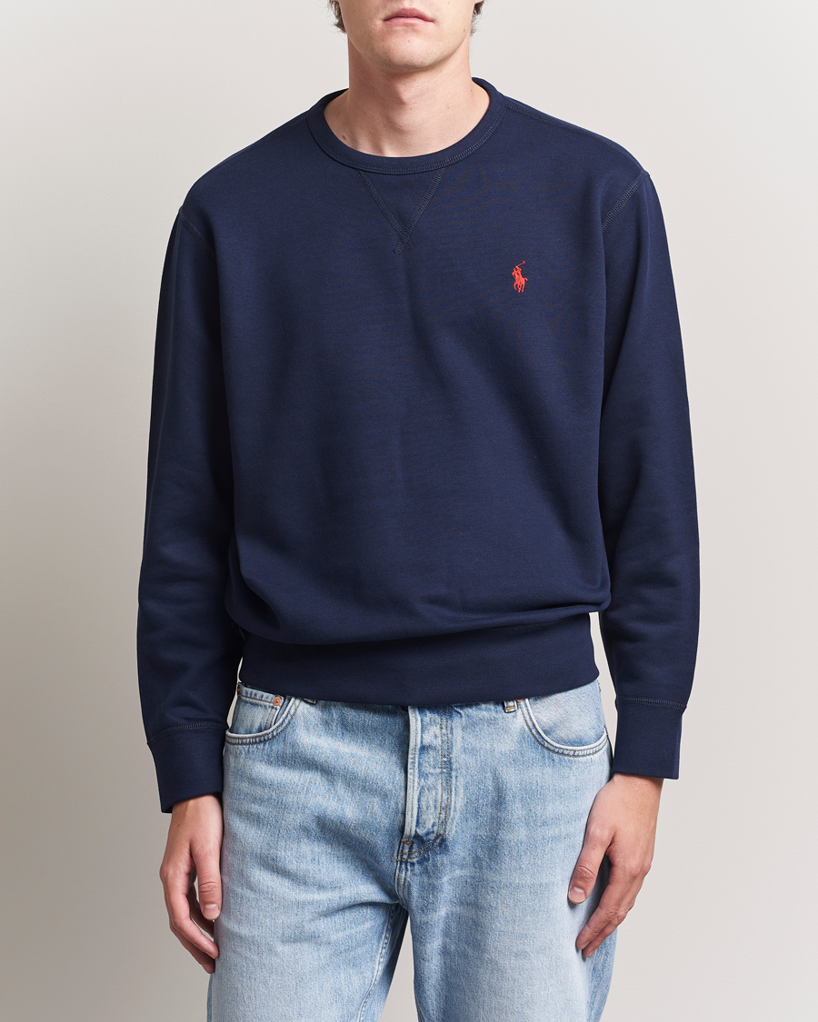 Homme | Pulls Et Tricots | Polo Ralph Lauren | Crew Neck Sweatshirt Cruise Navy