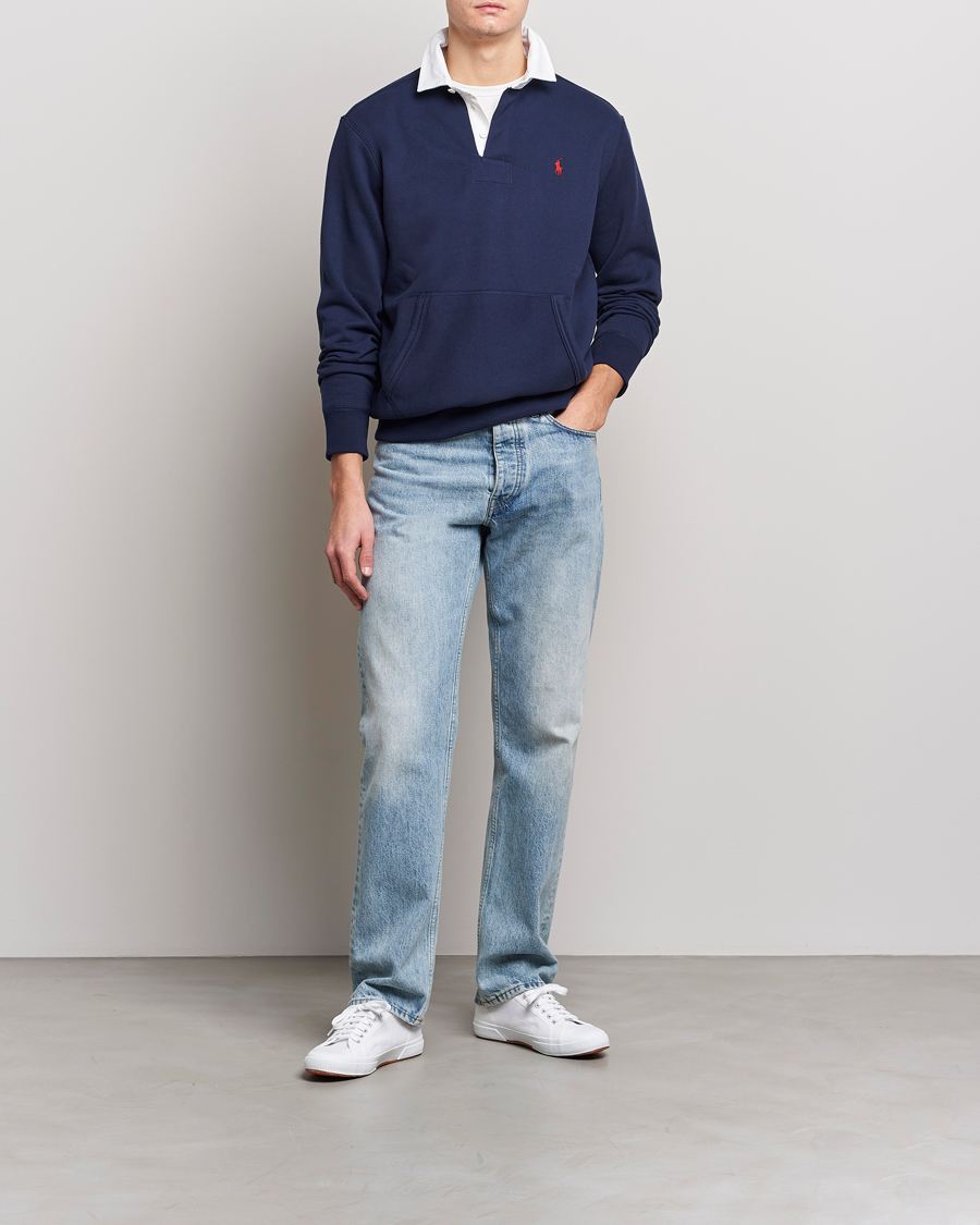 Homme | Pulls Et Tricots | Polo Ralph Lauren | Magic Fleece Rugger Cruise Navy