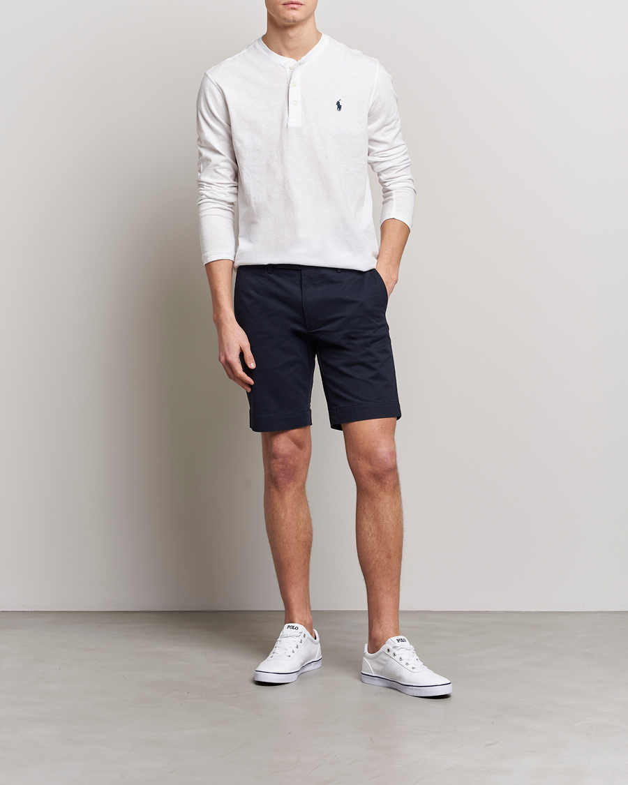 Homme | Pulls Et Tricots | Polo Ralph Lauren | Slub Jersey Henley White
