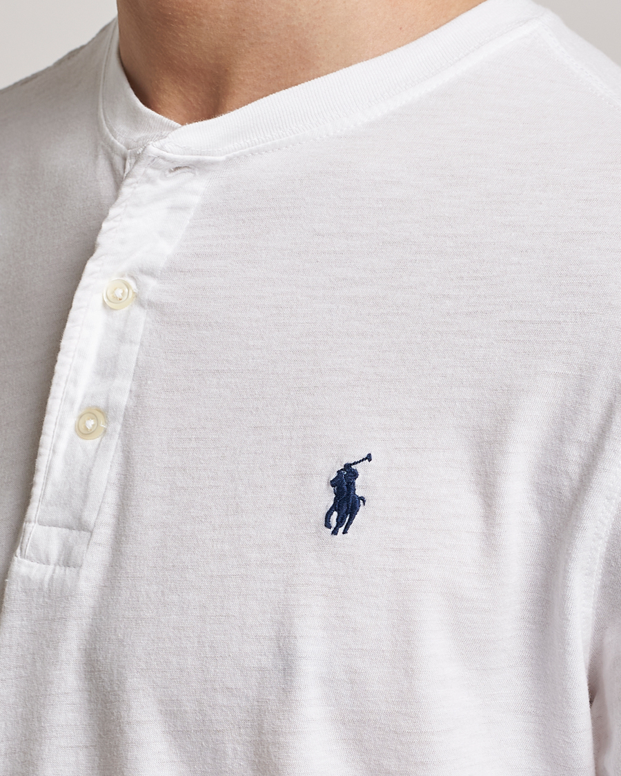 Homme | Pulls Et Tricots | Polo Ralph Lauren | Slub Jersey Henley White