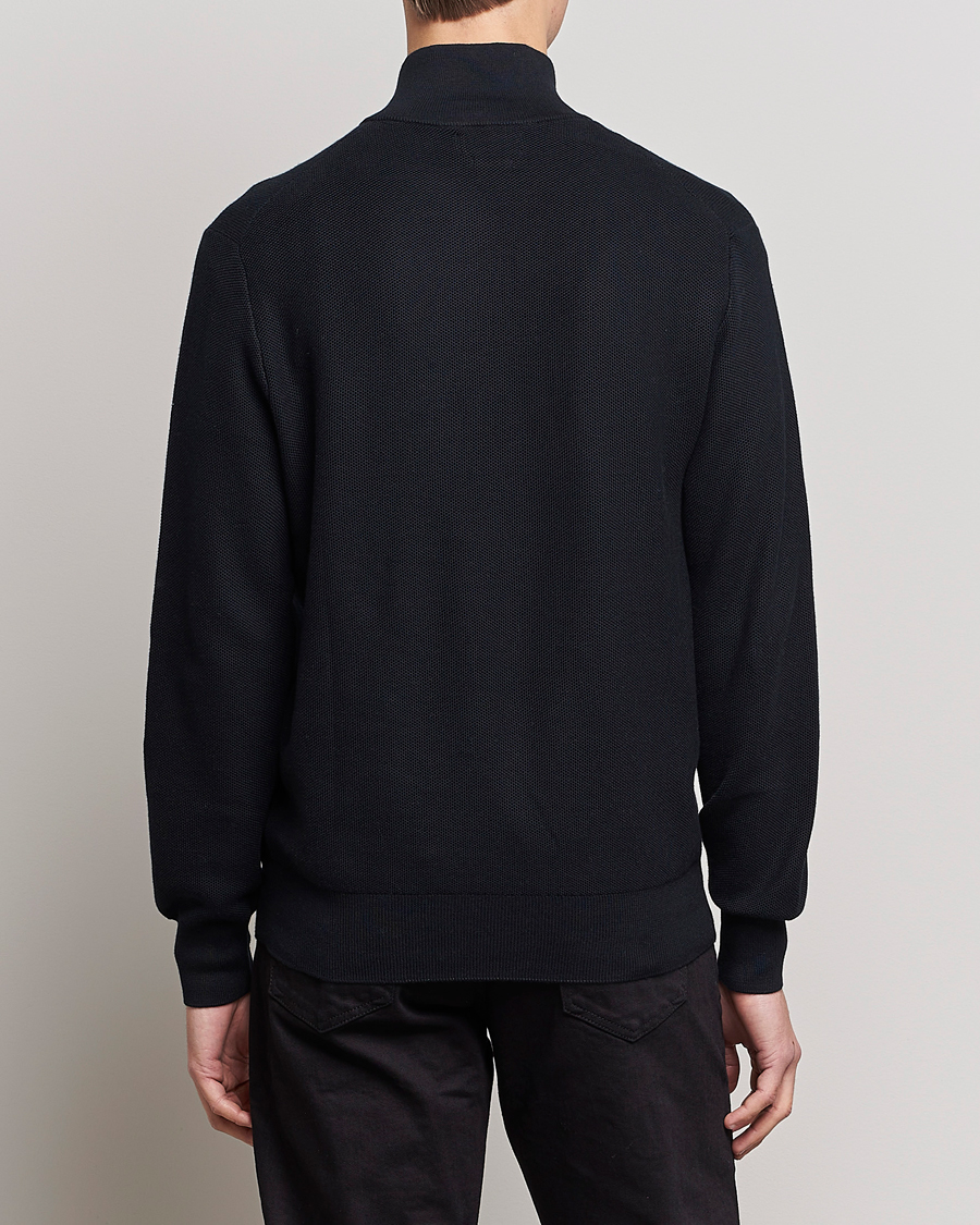 Homme | Pulls Et Tricots | Polo Ralph Lauren | Textured Half-Zip Black