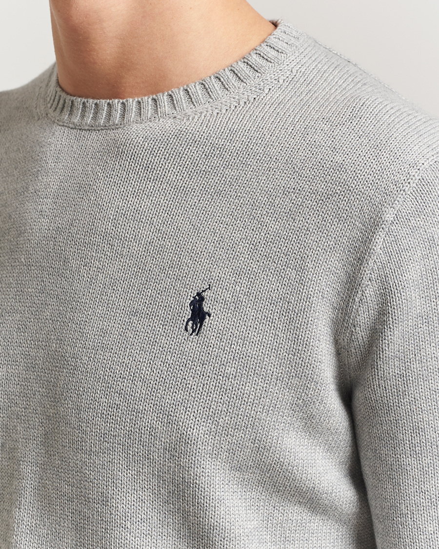 Homme | Pulls Et Tricots | Polo Ralph Lauren | Cotton Crew Neck Sweater Andover Heather
